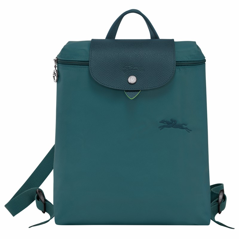 Longchamp Le Pliage Green M Rugzakken Heren Pauw Belgium | L1699919P89-