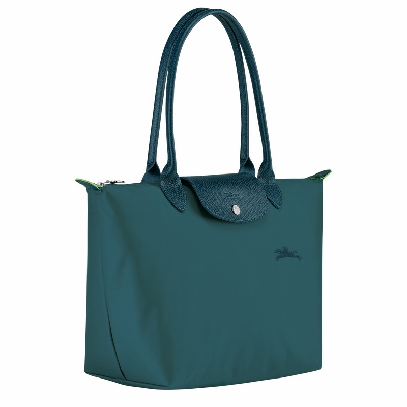 Longchamp Le Pliage Green M Tote Tassen Dames Pauw Belgium | L2605919P89