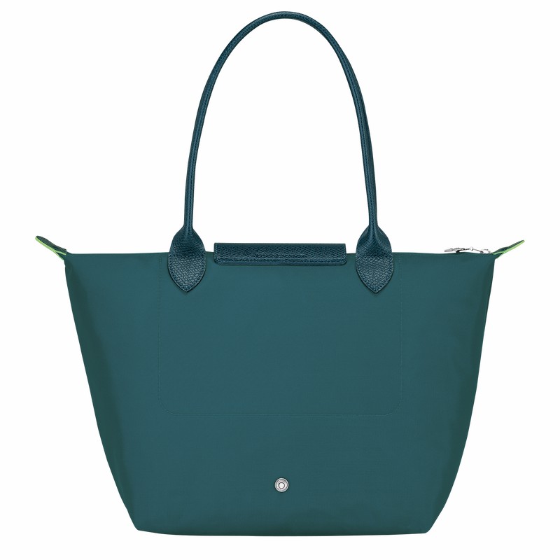 Longchamp Le Pliage Green M Tote Tassen Dames Pauw Belgium | L2605919P89