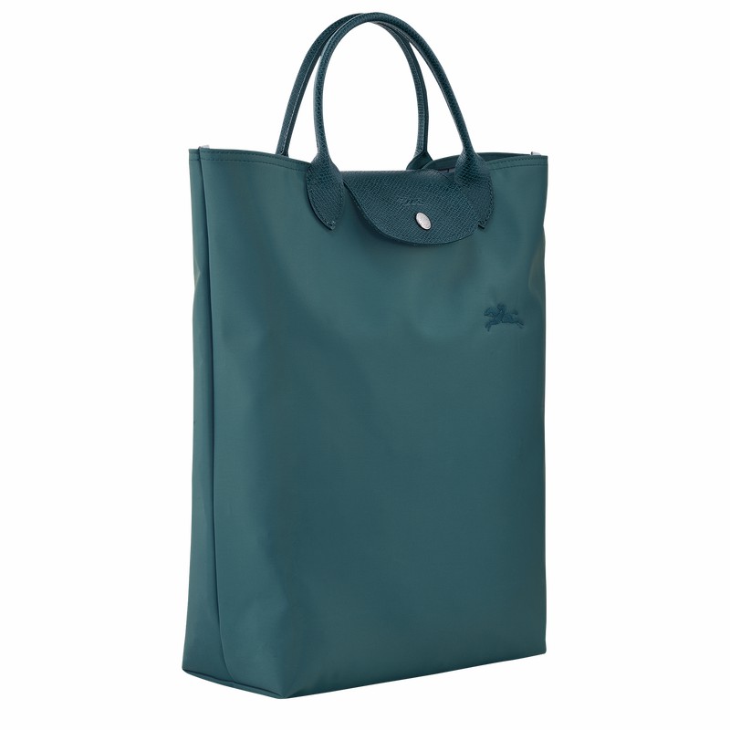 Longchamp Le Pliage Green M Tote Tassen Dames Pauw Belgium | 10168919P89