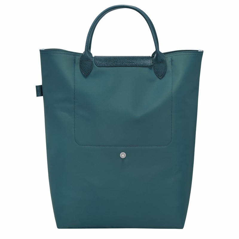 Longchamp Le Pliage Green M Tote Tassen Dames Pauw Belgium | 10168919P89