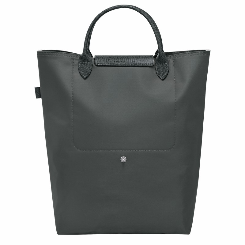 Longchamp Le Pliage Green M Tote Tassen Dames Diepgrijs Belgium | 10168919P66