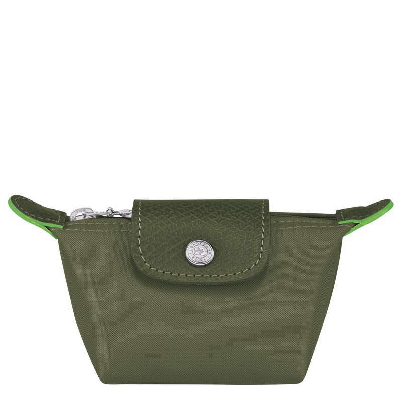 Longchamp Le Pliage Green Portemonnee Dames Groen Belgium | 30016919479