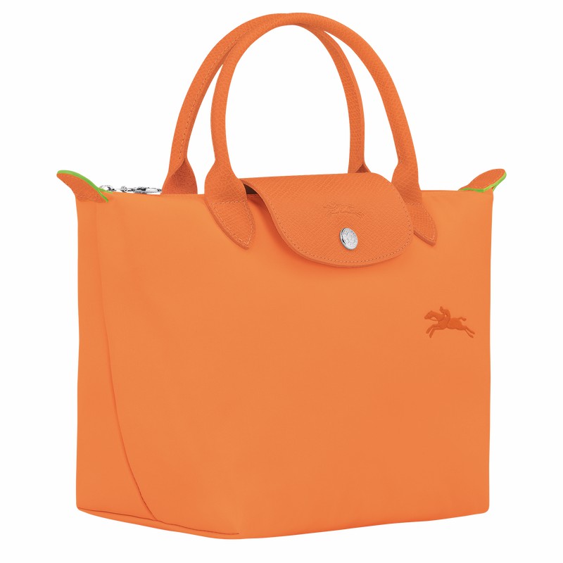 Longchamp Le Pliage Green S Handtas Dames Oranje Belgium | L1621919P54