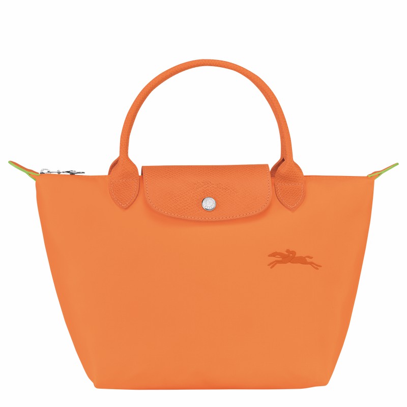 Longchamp Le Pliage Green S Handtas Dames Oranje Belgium | L1621919P54