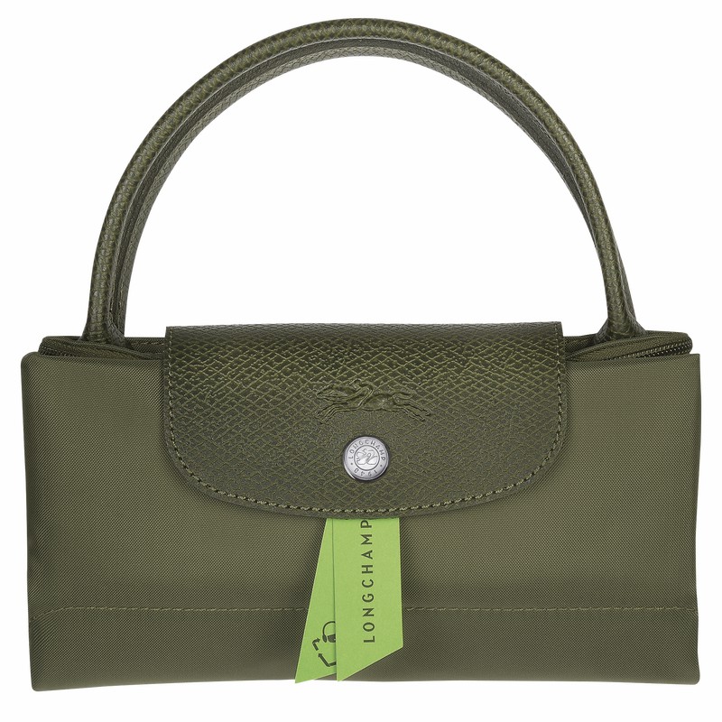 Longchamp Le Pliage Green S Handtas Dames Groen Belgium | L1621919479