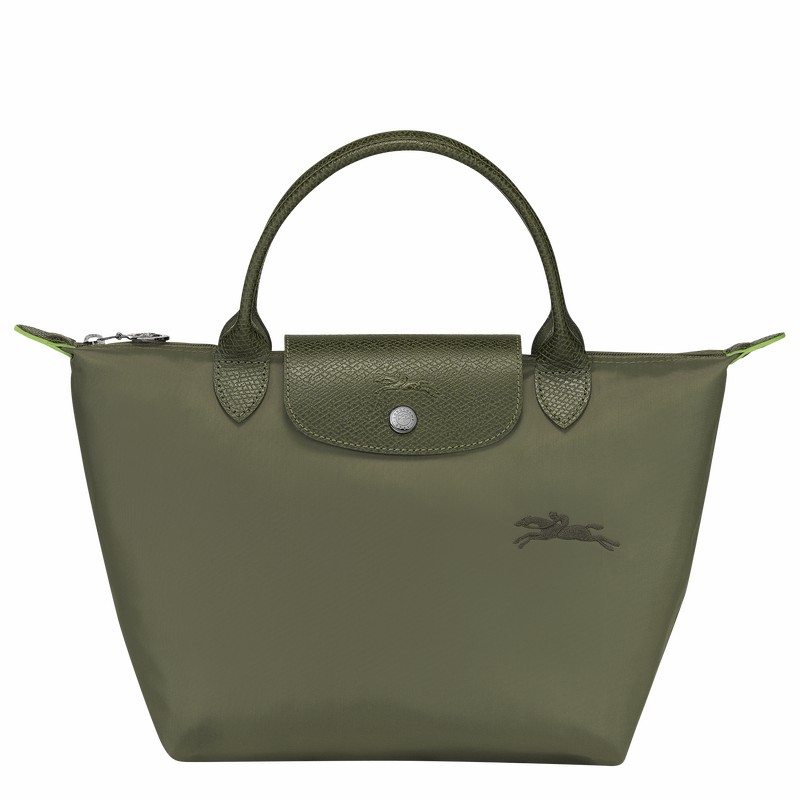 Longchamp Le Pliage Green S Handtas Dames Groen Belgium | L1621919479