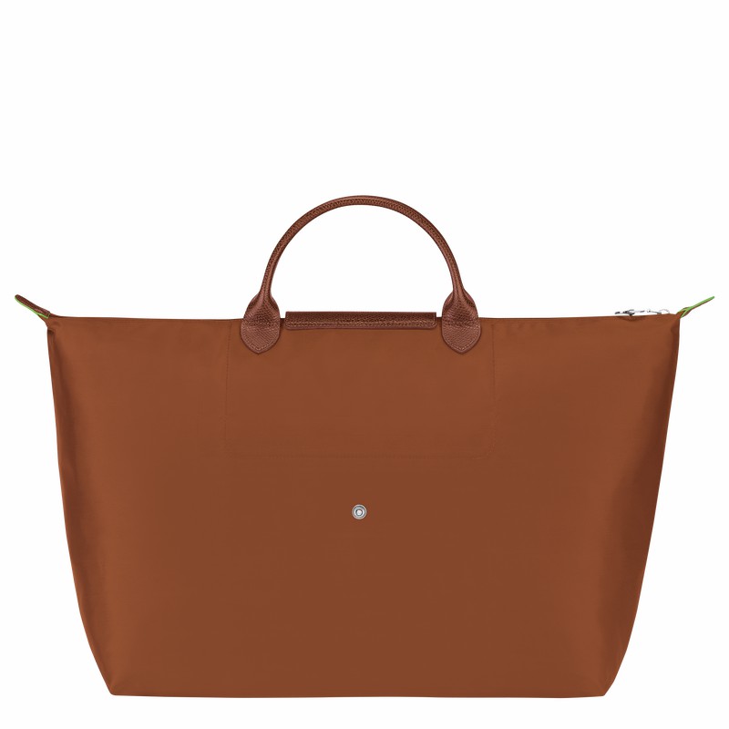 Longchamp Le Pliage Green S Reistas Dames Bruin Belgium | L1624919504