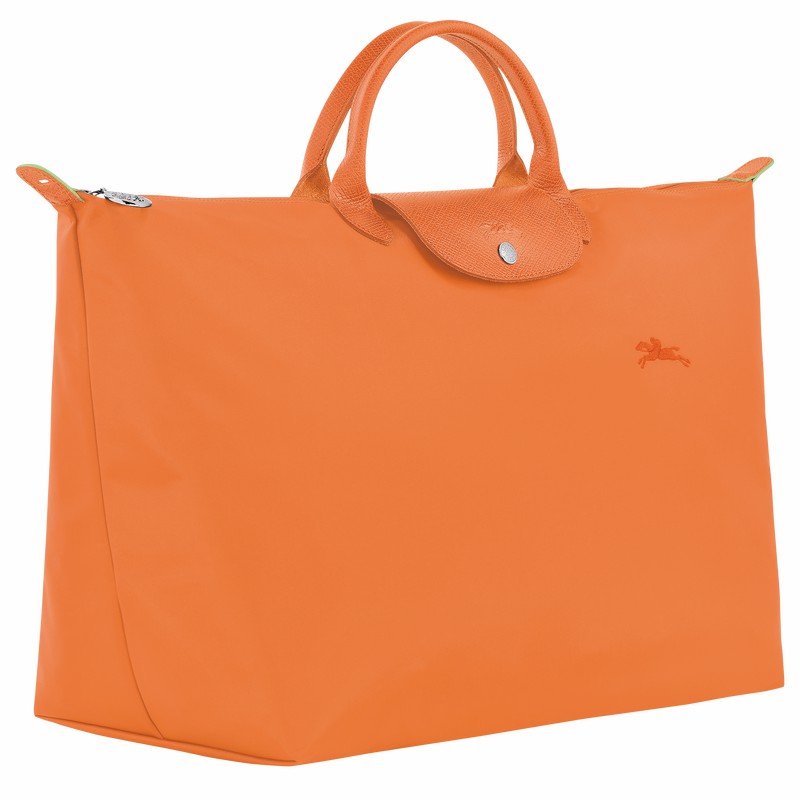 Longchamp Le Pliage Green S Reistas Dames Oranje Belgium | L1624919P54