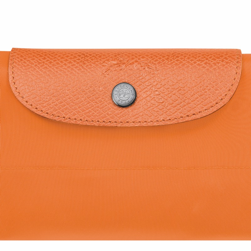 Longchamp Le Pliage Green S Reistas Dames Oranje Belgium | L1624919P54