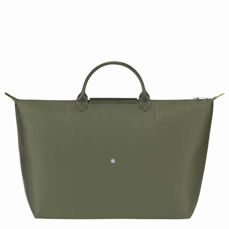 Longchamp Le Pliage Green S Reistas Dames Groen Belgium | L1624919479