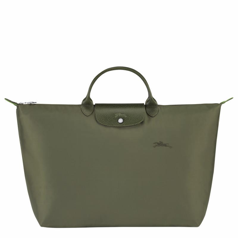 Longchamp Le Pliage Green S Reistas Dames Groen Belgium | L1624919479