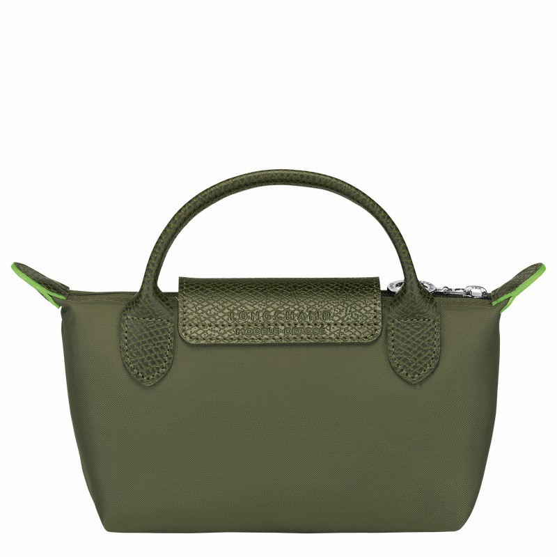 Longchamp Le Pliage Green Zak Dames Groen Belgium | 34175919479