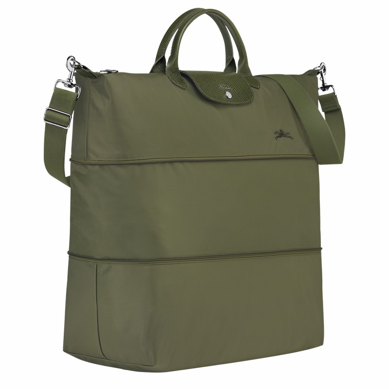 Longchamp Le Pliage Green expandable Reistas Heren Groen Belgium | L1911919479-