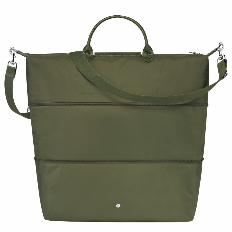 Longchamp Le Pliage Green expandable Reistas Heren Groen Belgium | L1911919479-