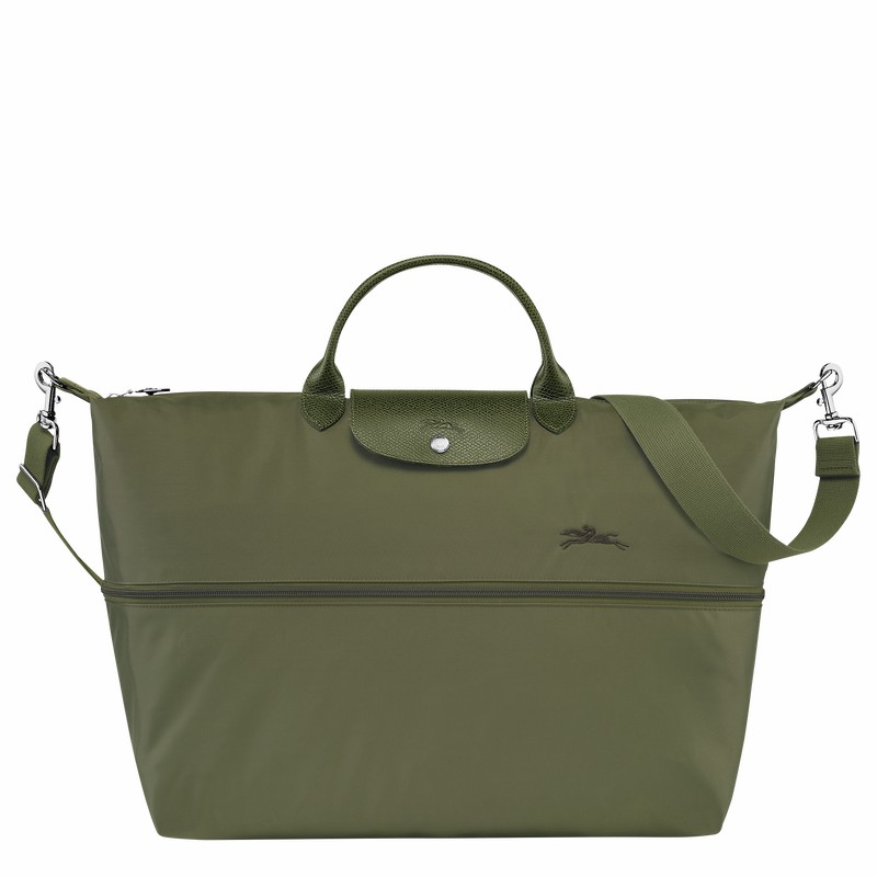 Longchamp Le Pliage Green expandable Reistas Heren Groen Belgium | L1911919479-