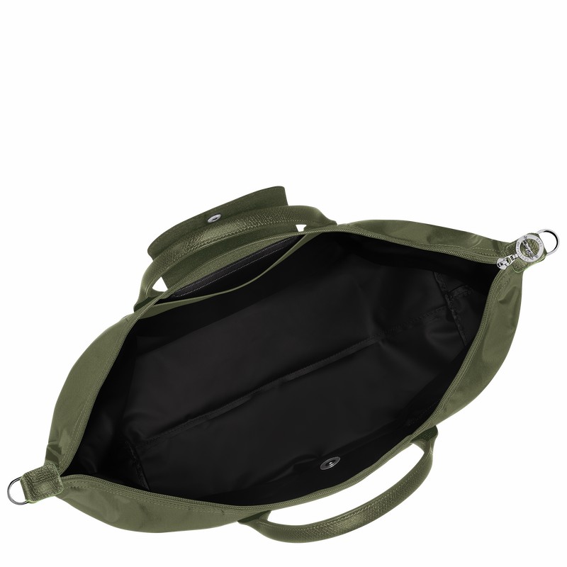 Longchamp Le Pliage Green expandable Reistas Heren Groen Belgium | L1911919479-