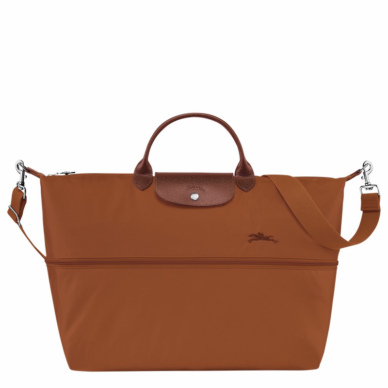 Longchamp Le Pliage Green expandable Reistas Heren Bruin Belgium | L1911919504-