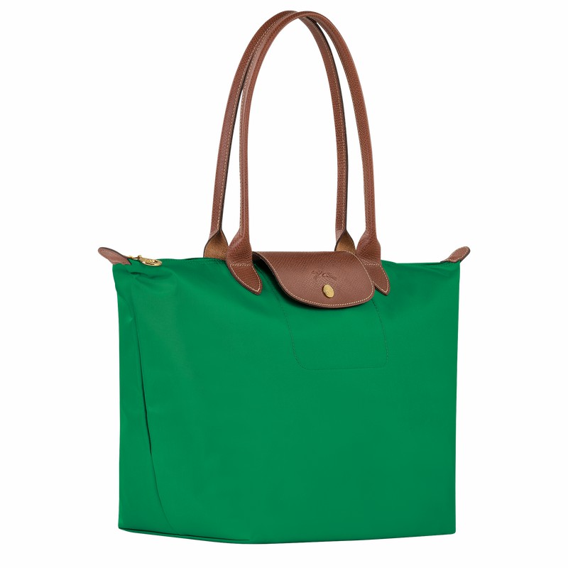 Longchamp Le Pliage Original L Tote Tassen Dames Groen Belgium | L1899089P88