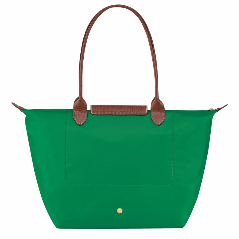 Longchamp Le Pliage Original L Tote Tassen Dames Groen Belgium | L1899089P88