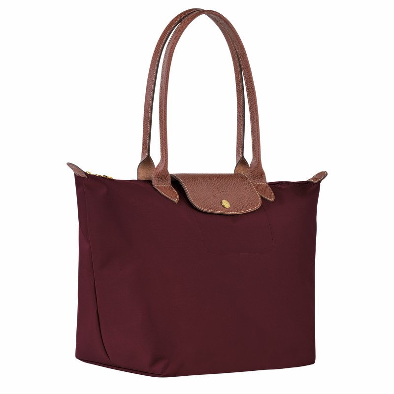 Longchamp Le Pliage Original L Tote Tassen Dames Bordeaux Belgium | L1899089P87