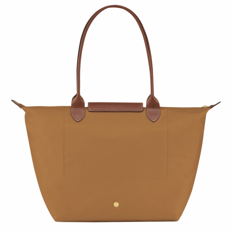 Longchamp Le Pliage Original L Tote Tassen Dames Khaki Belgium | L1899089P86