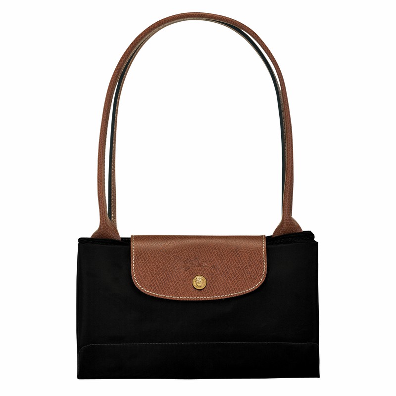 Longchamp Le Pliage Original L Tote Tassen Dames Zwart Belgium | L1899089001