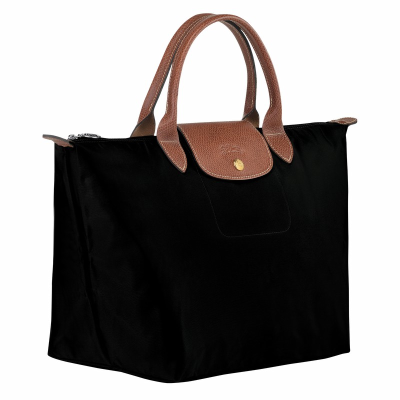 Longchamp Le Pliage Original M Handtas Dames Zwart Belgium | L1623089001