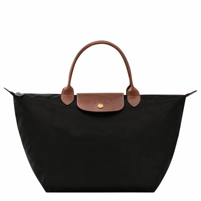 Longchamp Le Pliage Original M Handtas Dames Zwart Belgium | L1623089001