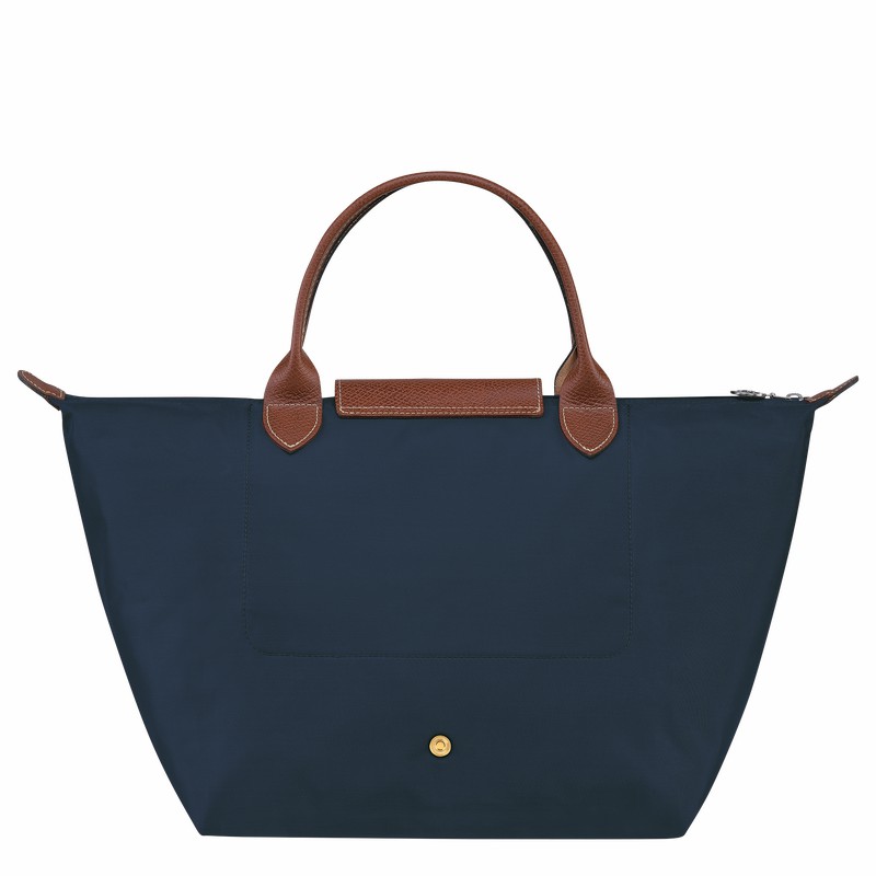 Longchamp Le Pliage Original M Handtas Dames Donkerblauw Belgium | L1623089P68