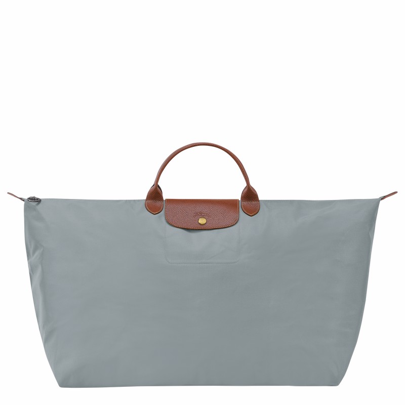 Longchamp Le Pliage Original M Reistas Dames Grijs Belgium | L1625089P80