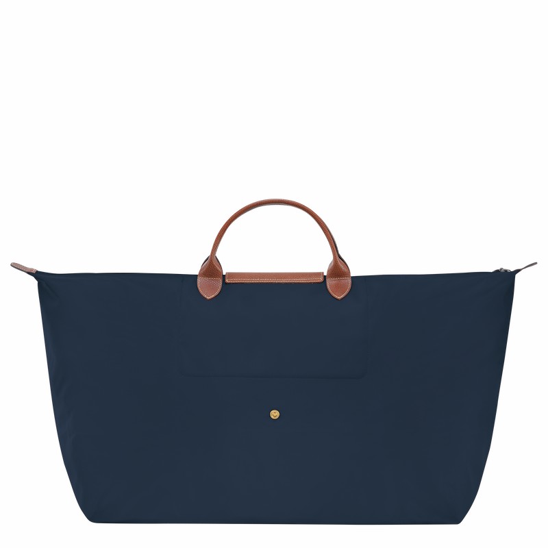 Longchamp Le Pliage Original M Reistas Dames Donkerblauw Belgium | L1625089P68