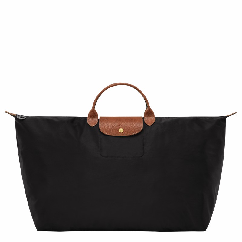 Longchamp Le Pliage Original M Reistas Dames Zwart Belgium | L1625089001