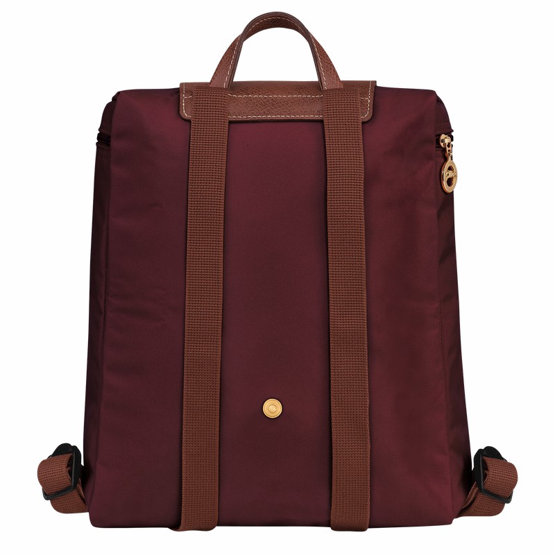 Longchamp Le Pliage Original M Rugzakken Heren Bordeaux Belgium | L1699089P87-