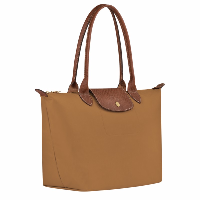 Longchamp Le Pliage Original M Tote Tassen Dames Khaki Belgium | L2605089P86