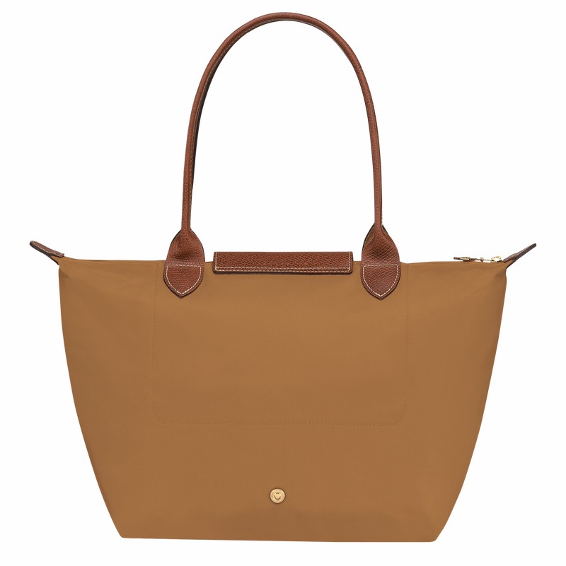 Longchamp Le Pliage Original M Tote Tassen Dames Khaki Belgium | L2605089P86