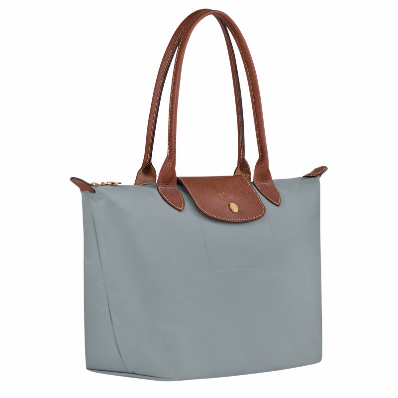 Longchamp Le Pliage Original M Tote Tassen Dames Grijs Belgium | L2605089P80