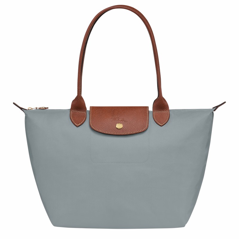 Longchamp Le Pliage Original M Tote Tassen Dames Grijs Belgium | L2605089P80