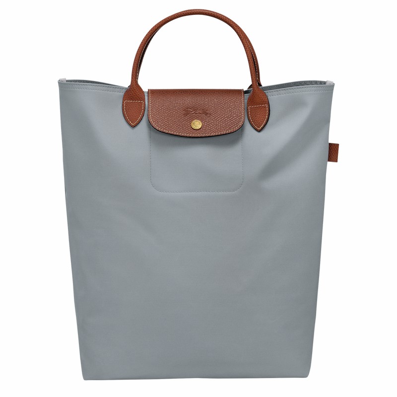 Longchamp Le Pliage Original M Tote Tassen Heren Grijs Belgium | 10168089P80-