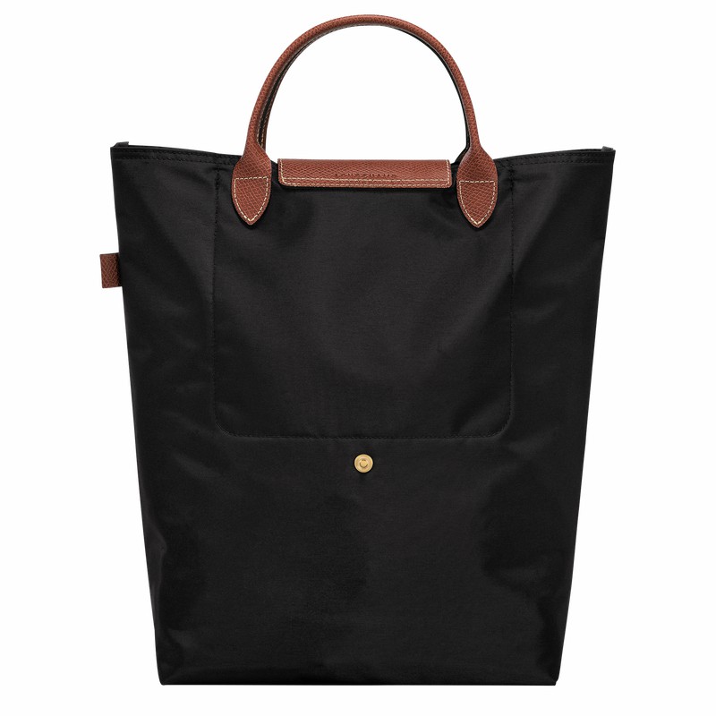 Longchamp Le Pliage Original M Tote Tassen Heren Zwart Belgium | 10168089001-