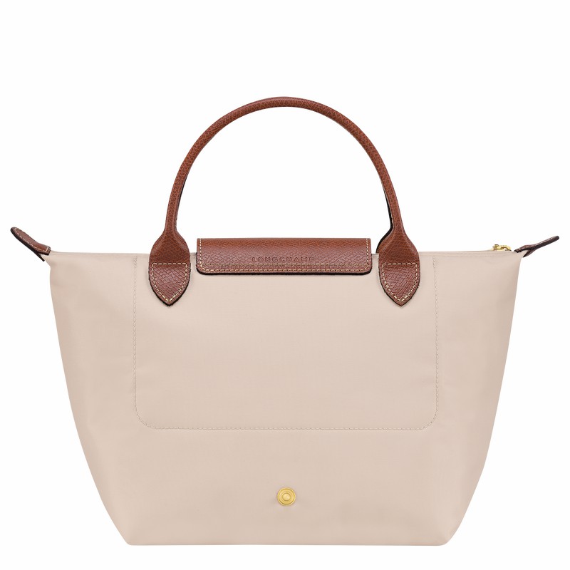 Longchamp Le Pliage Original S Handtas Dames Wit Belgium | L1621089P71