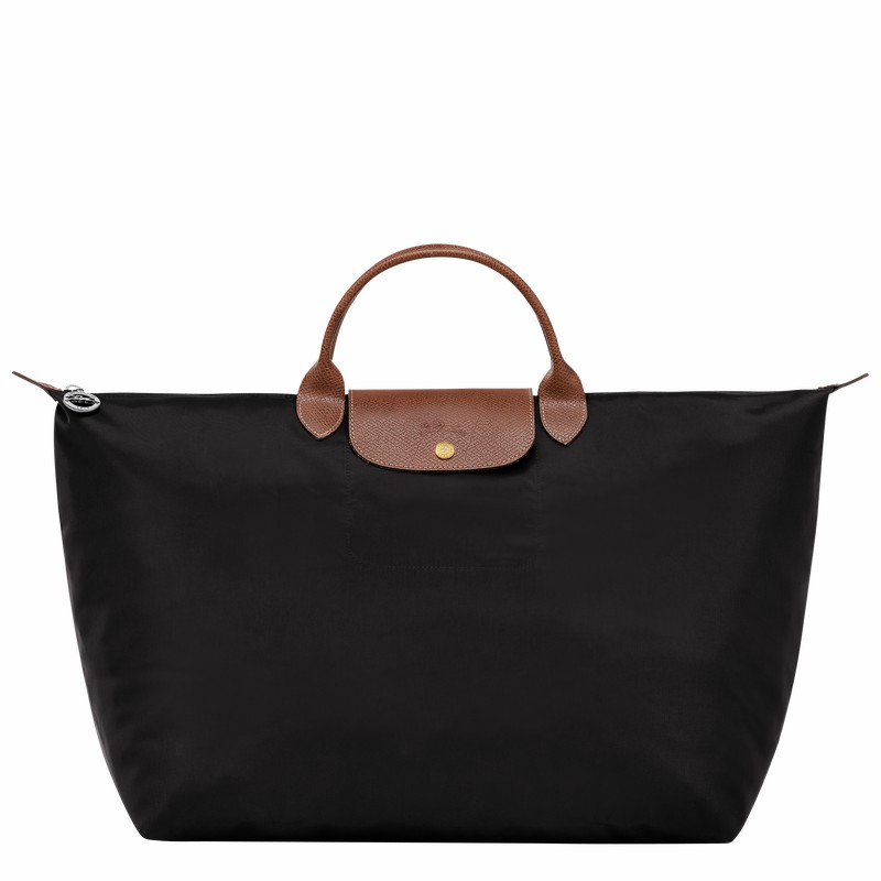 Longchamp Le Pliage Original S Reistas Dames Zwart Belgium | L1624089001