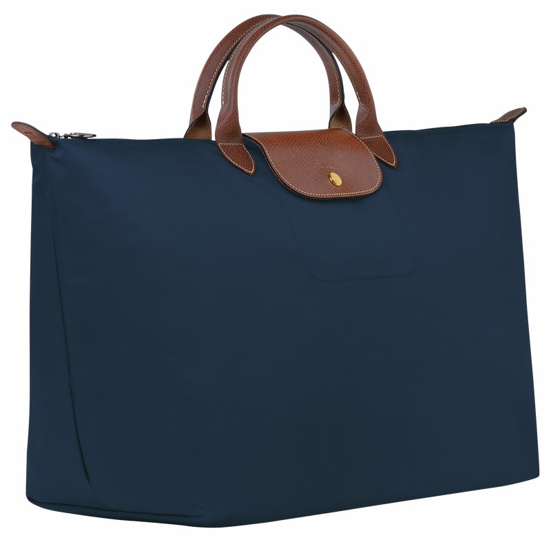 Longchamp Le Pliage Original S Reistas Dames Donkerblauw Belgium | L1624089P68