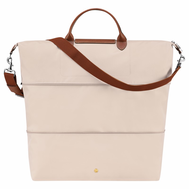 Longchamp Le Pliage Original expandable Reistas Dames Wit Belgium | L1911089P71