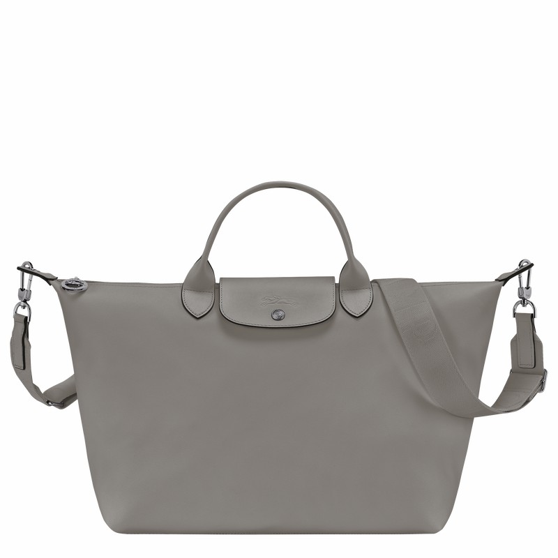 Longchamp Le Pliage Xtra L Handtas Heren Grijs Belgium | 10201987P55-