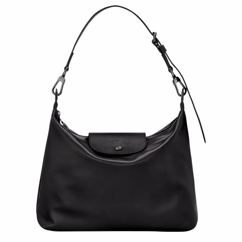 Longchamp Le Pliage Xtra M Hobo Tas Dames Zwart Belgium | 10189987001