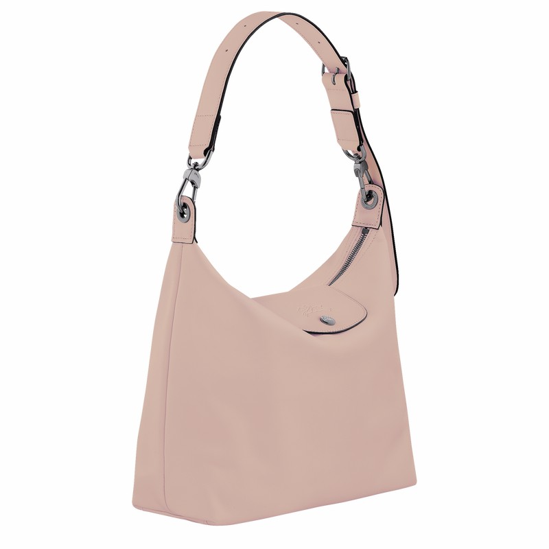 Longchamp Le Pliage Xtra M Hobo Tas Dames Beige Belgium | 10189987542