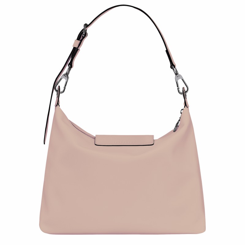 Longchamp Le Pliage Xtra M Hobo Tas Dames Beige Belgium | 10189987542