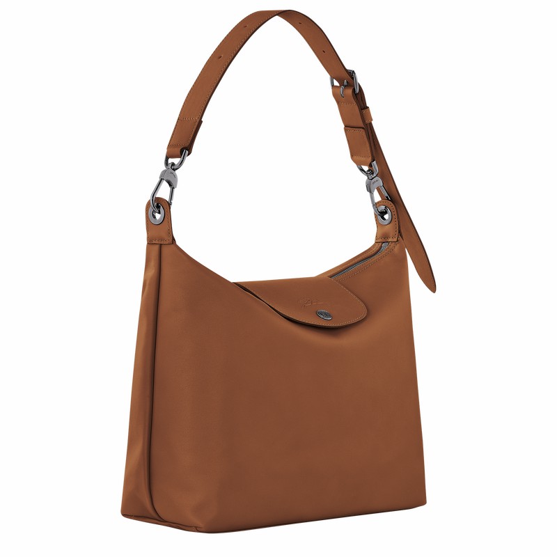 Longchamp Le Pliage Xtra M Hobo Tas Dames Bruin Belgium | 10189987504