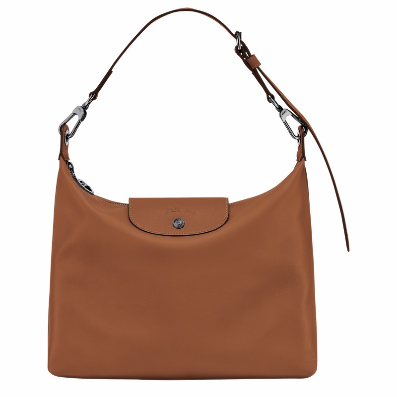 Longchamp Le Pliage Xtra M Hobo Tas Dames Bruin Belgium | 10189987504